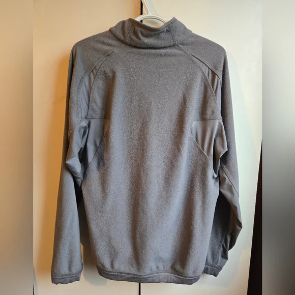 Nike Gray Performance Quarter-Zip Jacket - Picture 2 of 4